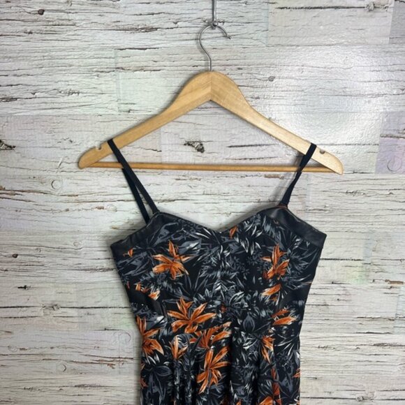 The kooples size small  dress black floral - Picture 4 of 9